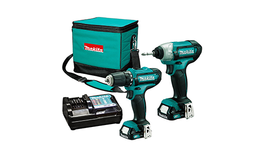 Bộ máy bắt vít dùng pin Makita CLX201S